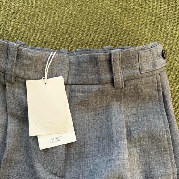 NWT COS wool blend barrel leg pants size 2 - Picture 6 of 9